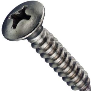 China DIN7983 Flat Head Screw Self Tapping Screw Stainless Steel Material factory
