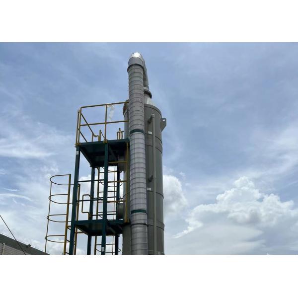 China PP Customized Hood Air Exhaust Gas Scrubber Cleaning System factory