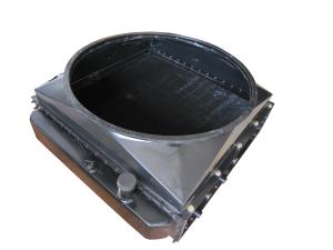 China OEM 20C0032 Wheel Loader Water Radiator factory