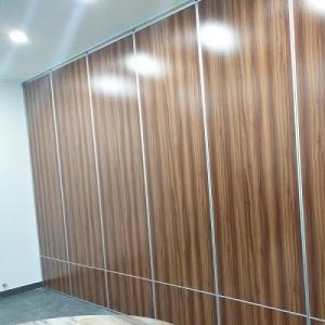 China Sound Proof Flexible Folding Partition Walls / Acoustic Room Dividers factory