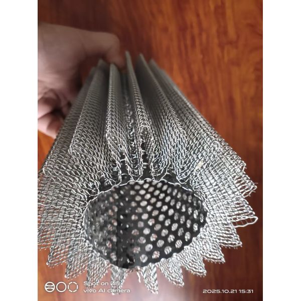 pleated screen filter element