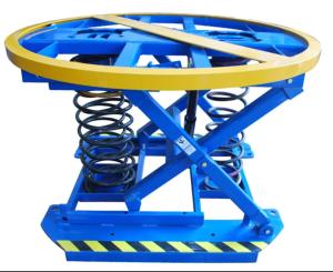 China Blue Palletpal Detachable Springs Cargo Lift Table Lever Loader factory
