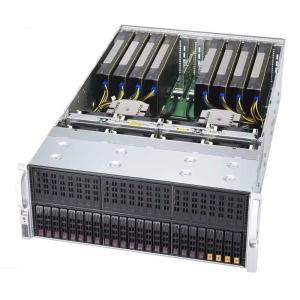 Tel Xeon E5 Portable 4U GPU AI Server Case with Dual CPU Motherboard and 8 GPU