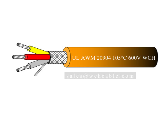 UL20904 Durable Elastomer TPE Industrial Control Cable