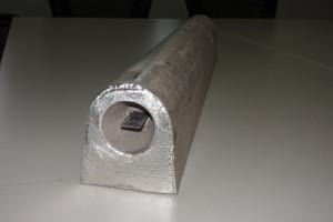 China Corrosion Protection Magnesium Anode For Ships Barges Tugs And Boats Hulls factory
