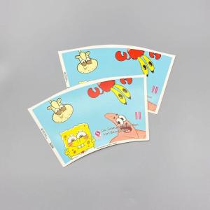 China Greaseproof PE Cupstock Paper Offset Printing 190gsm Paper Cup Blank factory