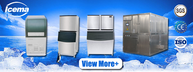 250kg Ice Storage Capacity Commercial Cube Ice Machine for Restaurant Bar Home Cooling