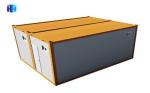 puerto rico cheap prefabricated 40ft container house bathroom