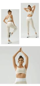 China Quick Dry Women Yoga Suit Cotton Gym Wear For Women Yoga Set factory