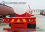 V Shape Chemical Oil Tank Trailer 3 Axles 20000 L Acid Tank Semi Trailer