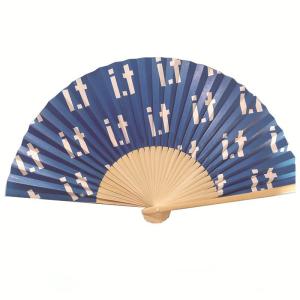 China Customized Logo Bamboo Hand Fans for Wedding Personalized Plastic Folding Fan factory