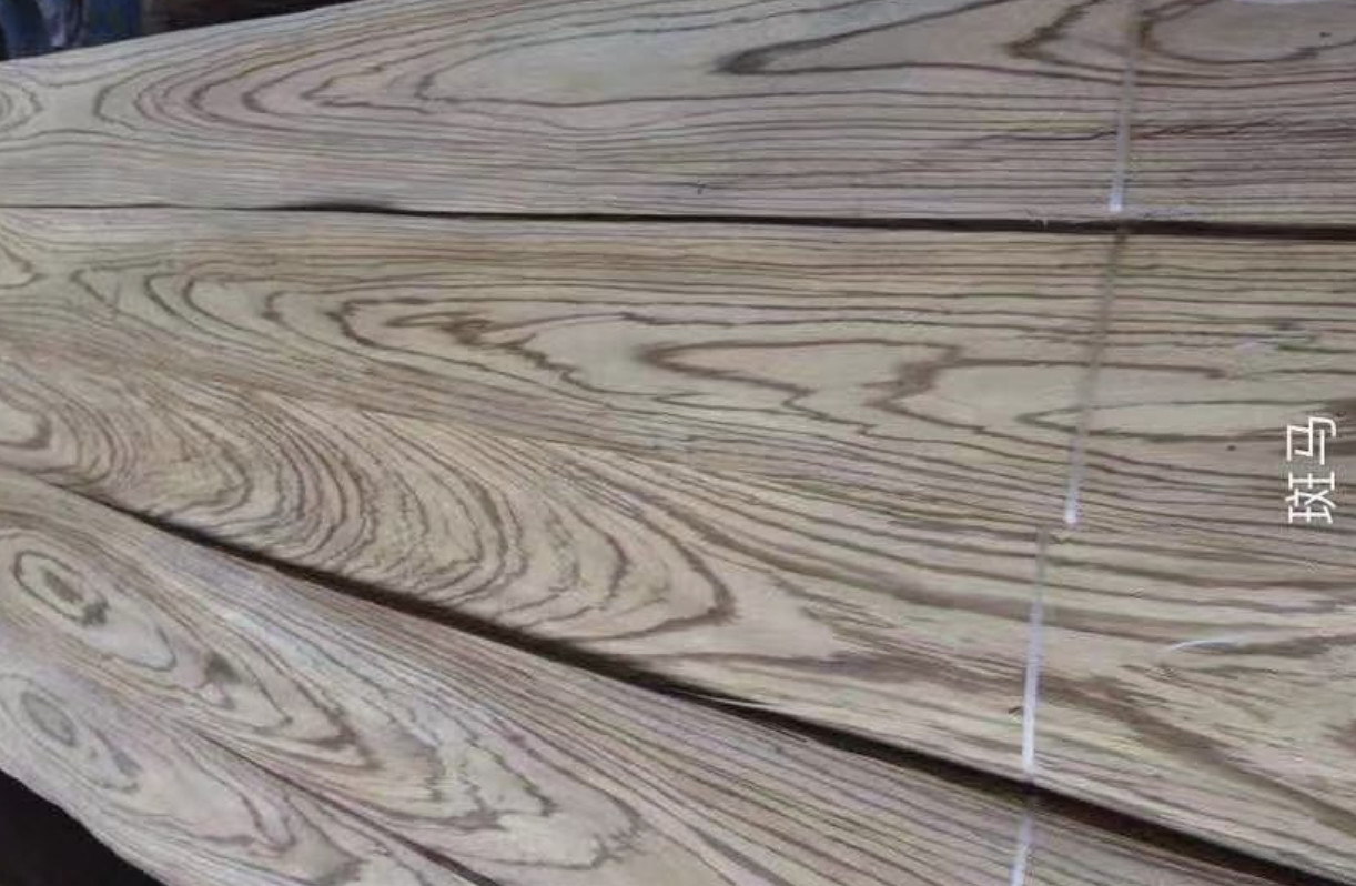 Zebrano Natural Wood Veneer The Ultimate Solution for Furniture Manufacturing