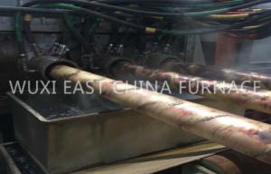 China Brass Bar D150mm 3 Strands Split Type Brass Continuous Casting Machine factory