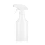 White 500ML PET Plastic Trigger Spray Bottles For Household Cleaner