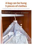 Space Saver Vacuum Compression Hanging Vacuum Storage Bag Down Jacket Vacuum