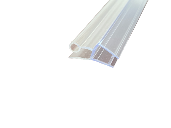2.2m PVC Transparent Sealing Strip for Modern Design Style Shower Sliding Glass Door