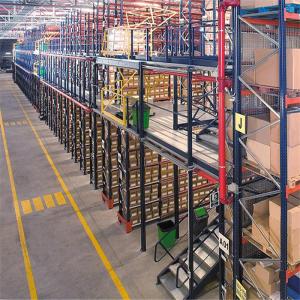 China Steel Industrial Mezzanine Floors Flooring Load 300-1000kg Per Square Meter for Versatile Storage Options factory