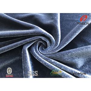 China Printed 94 Polyester 6 Spandex Velvet Fabric Stretch Knitting Upholstery Fabric on sale