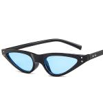 Retro Small Petals Drips Design Small Cat Eye Sunglasses Designer Sunnies Fun