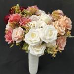 11 Heads Silk Artificial Rose Flowers For Hom Decoration