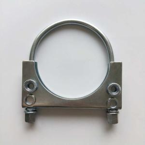 China Galvanized Steel Light Duty Electro Muffler U Type M8 M10 Bolt Clamps Auto Spare Parts factory