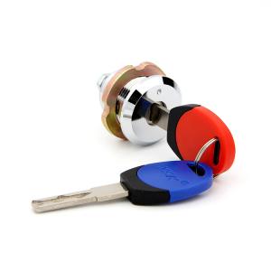 China Master Key Disc Tumbler Cam Lock 90° Rotation Red And Blue Color factory