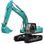 Shen Steel SK200 Excavator Model KOBELCO Original Simulation Metal Alloy Car