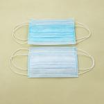 Personal Protection 3 Ply Non Woven Face Mask / Disposable Dust Proof Mask With