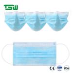 17.5*9.5cm BFE 99% 3 Ply Meltblown Nonwoven Face Mask