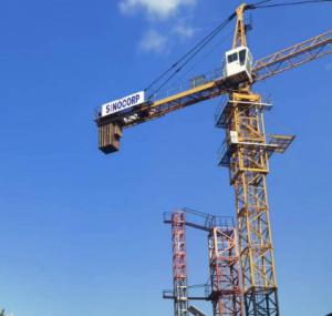 China 70m Remote Tower Crane 16 Ton with Spare Parts factory