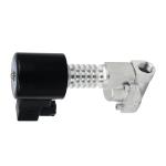 300 Degree High Temperature 24V Stainless Steel Steam Solenoid Valve With PEEK