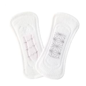 China OEM Wingless Ultra Thin Liners 150mm Breathable Cotton Sanitary Pads factory