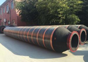 China Flexible PE Floating Dredge Pipe 24 Inch Hydraulic Rubber Material Round Shaped factory