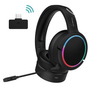 China 2.4G BT USB-C Wireless Noise Cancelling Gaming Headset For PC PS4 PS5 Playstation 4 5 factory