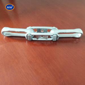 China Strength Drop Forged Steel 1.5 Pitch Rivetless Chain with Straight Link and Solid Pin factory