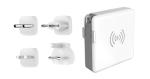 4 In 1 Plug 2 USB 5200mAh Travel Charger Power Bank