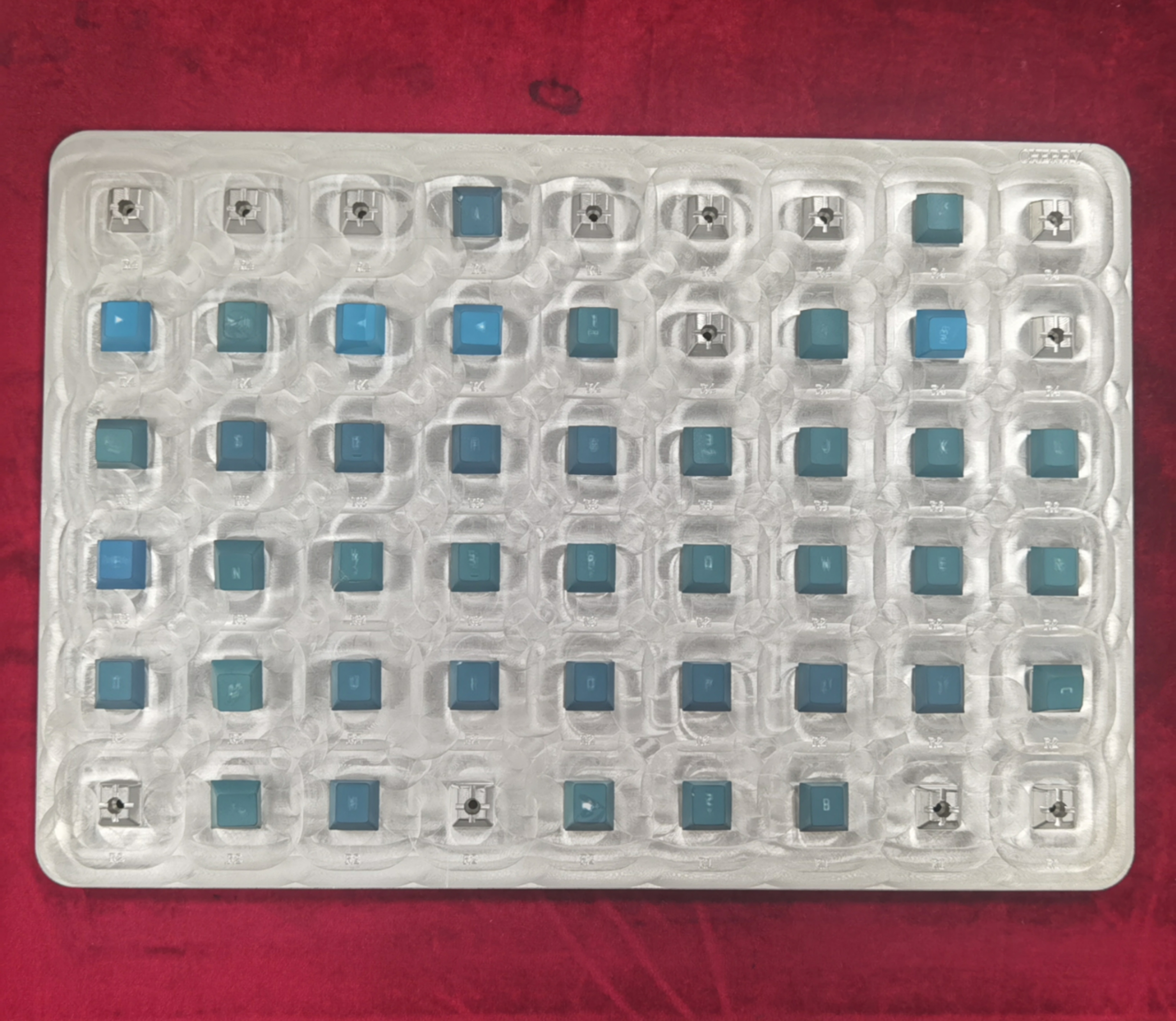 Sublimation Mechanical Keyboard Keycaps Mold 108pcs Jip