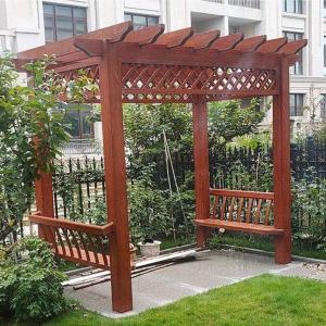 China Aluminum Trellis Canopy Landscape Grapevine Resort Balcony Courtyard Climbing factory