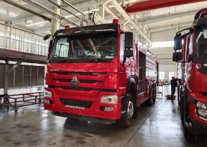 China 25m Working Height 6x4 Drive Water Tower Fire Truck Max Spray Range 70m factory