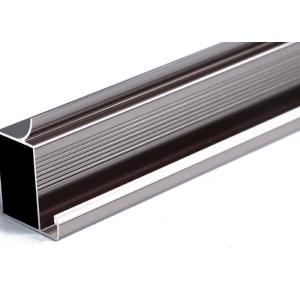 Outside Mill Finished Aluminum Railing Profiles OHSAS 18001 Certification