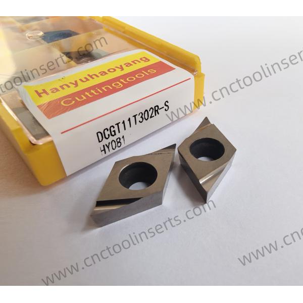 CNC Boring Inserts Cermet Coating DCGT11T302R-S HY081 ，Meets requirements for