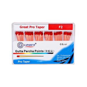 China Pro Taper Dental Absorbent Root Canal Gutta Percha Points on sale