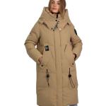 FODARLLOY 2022 puffer jacket ladies warm hooded cotton-padded clothes slim long