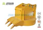 Electro Metal Scrap Lifting Magnet , Ripper Hydraulic Excavator Magnet