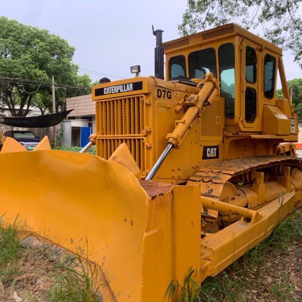 China Mining Construction Used Bulldozer CAT D7G Hydraulic Control 202hp factory