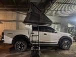 2022 Hot Style Gel Coated Aluminum Alloy Shell Car Roof Top Tent 210*143*163cm