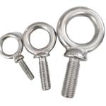 Plain Finish Eye Bolt Stainless Steel 304/316 for Heavy-Duty and Long-Lasting