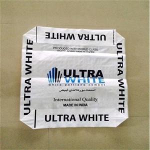 China 25KG 40KG 50KG Empty PP Woven Cement Bags Block Bottom Ad Star Cement factory