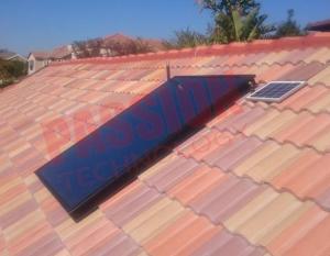 China Closed Circulation Flat Plate Solar Collector With Copper Connection Accessories factory