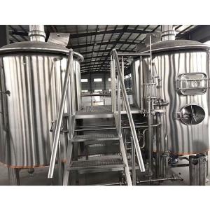 China Alcohol Processing Types Brewery Tank with Sanitary Design and 304 Stainless Steel factory